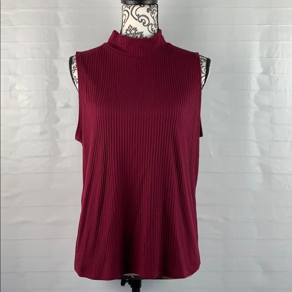 CITY STREETS Burgundy Shirt